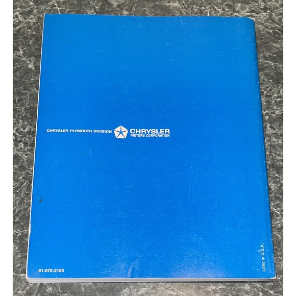 Service Manual PLYMOUTH CHRYSLER IMPERIAL BODY SERVICE MANUAL Hot Rods 1972 - Picture 5 of 6